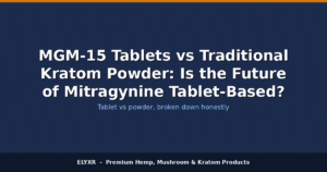 MGM-15 Tablets vs Traditional Kratom Powder: Is the Future of Mitragynine
Tablet-Based?